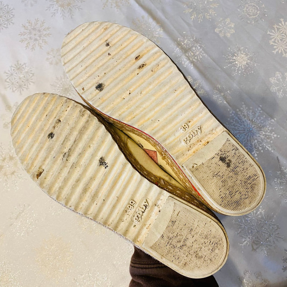 Goby Skull Day of the Dead Slip On Forever Love Canvas Shoe EU39 size 8.5 SG - Picture 7 of 7